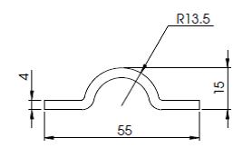 GTR010(2)-bolt-down-sliding-gate-track