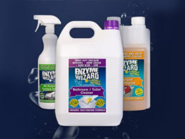 Enzyme Wizard Cleaning Products